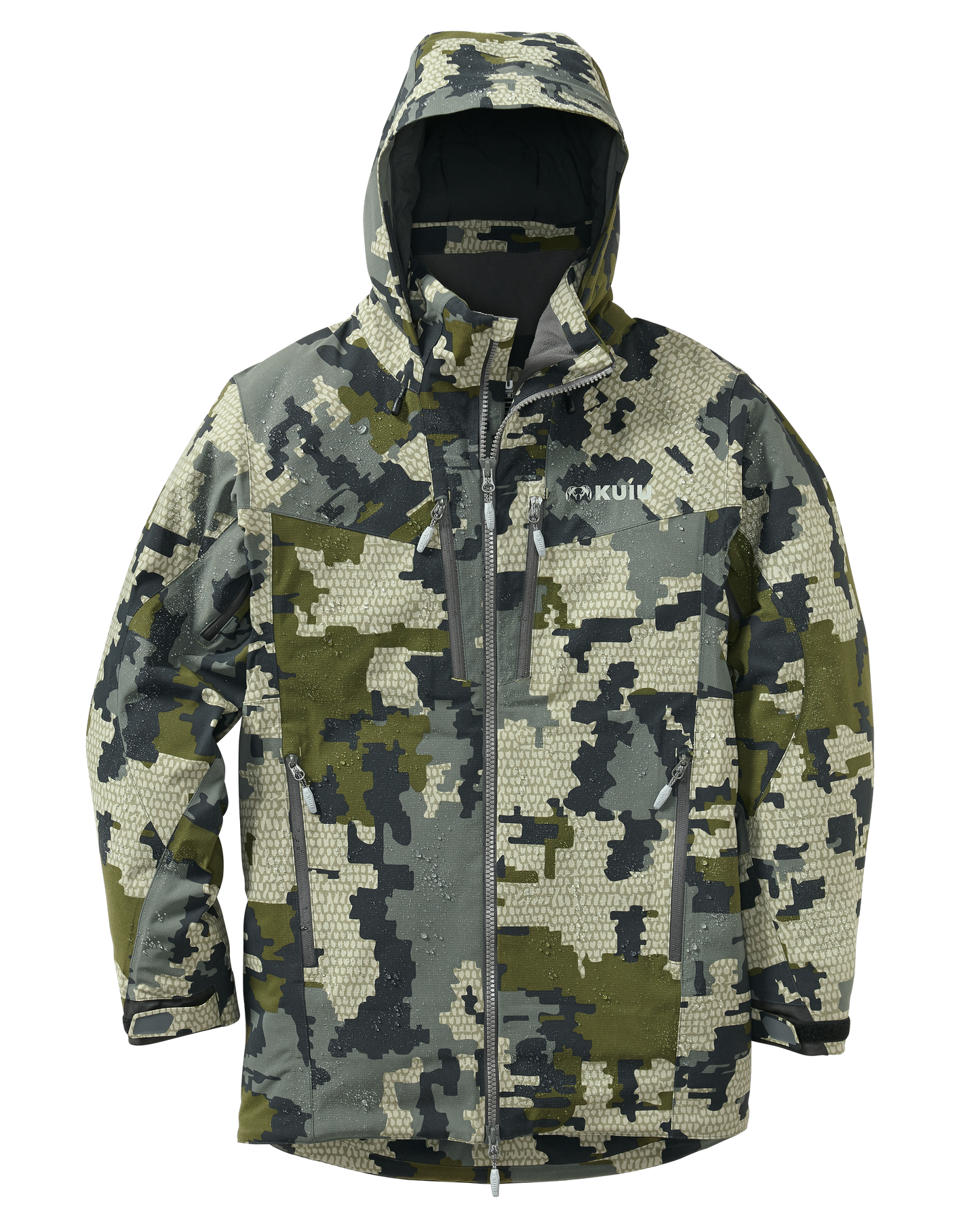 Kutana Gale Force Hooded Jacket|Verde