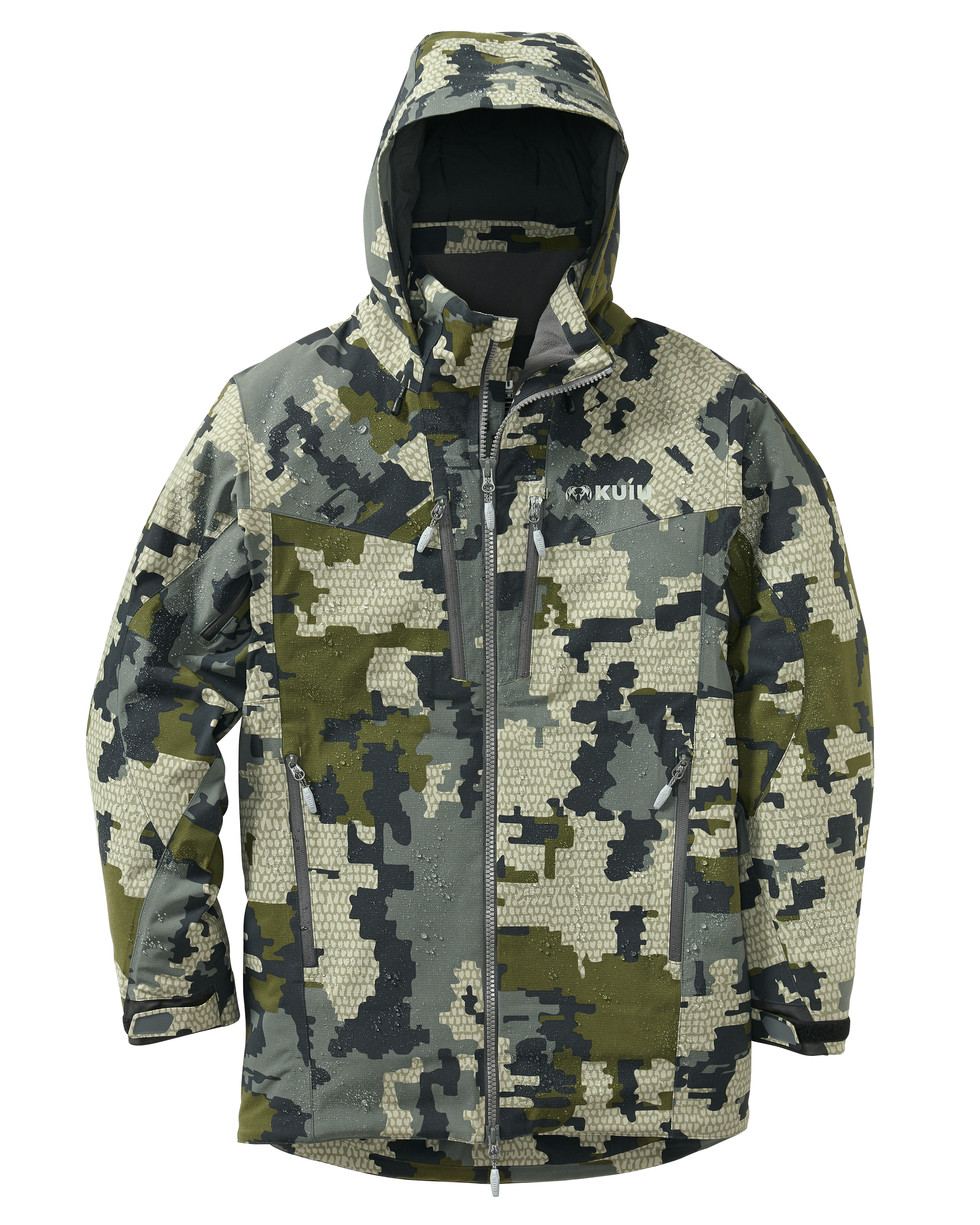 Kutana Gale Force Hooded Jacket|Verde
